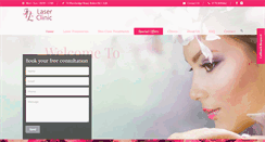 Desktop Screenshot of ipllaserclinic.com